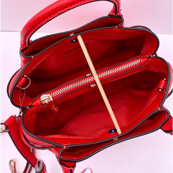 Kate Spade Dumping Small Satchel and Wallet Set Heirloom Tomato - Picture 5 of 13